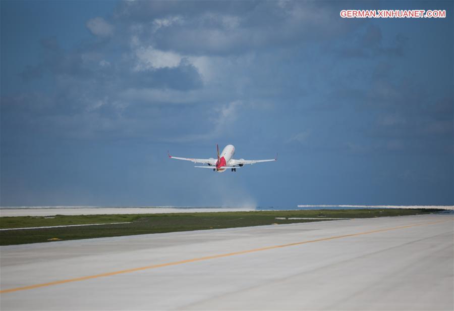 CHINA-HAIKOU-YONGSHU JIAO-TEST FLIGHTS-SUCCESS(CN)