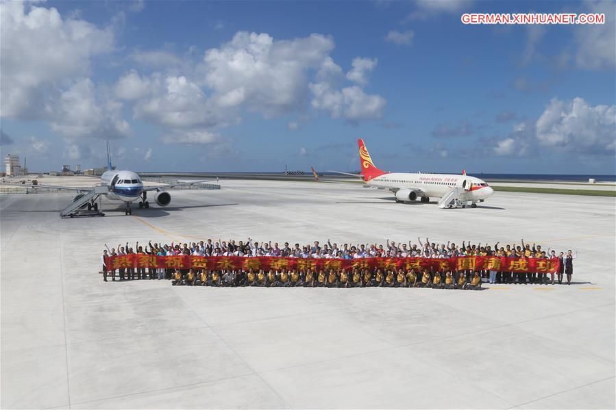 CHINA-HAIKOU-YONGSHU JIAO-TEST FLIGHTS-SUCCESS(CN)