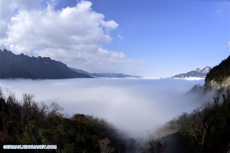 CHINA-HUBEI-SHENNONGJIA-FOG (CN)