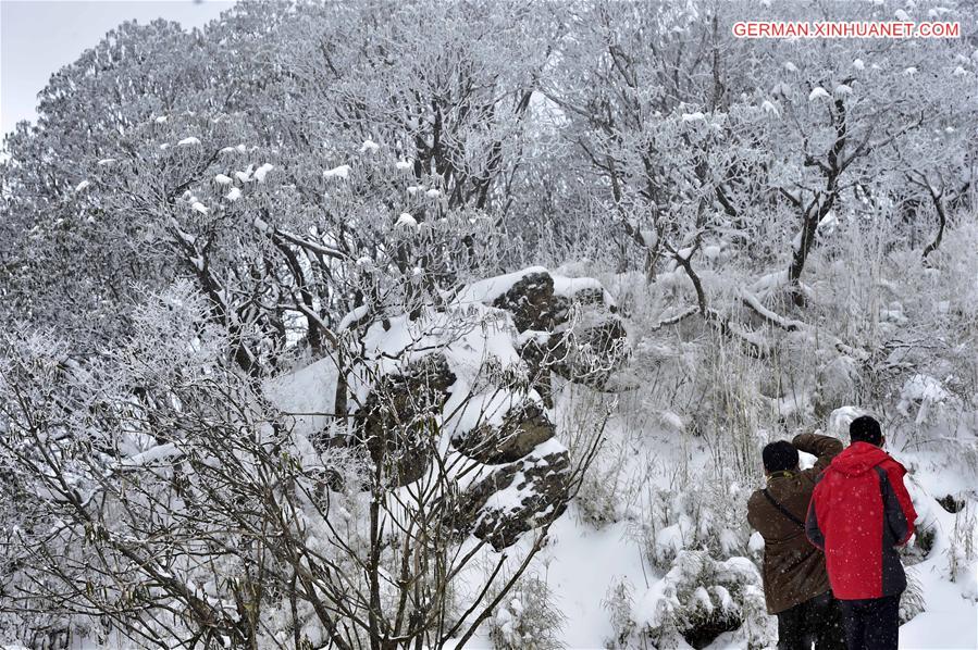 CHINA-HUBEI-SHENNONGJIA-SNOW(CN)