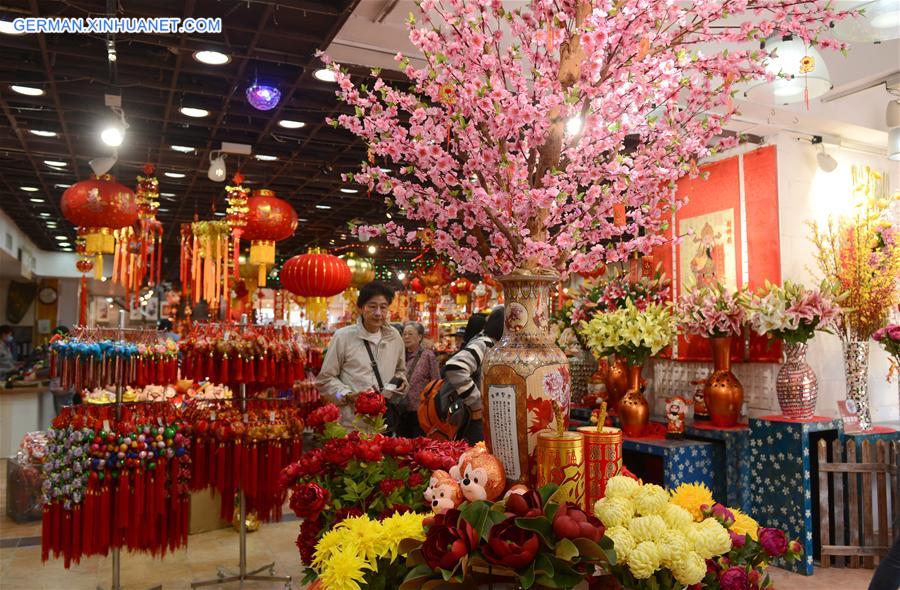 CHINA-HONG KONG-SPRING FESTIVAL-PREPARATION (CN)