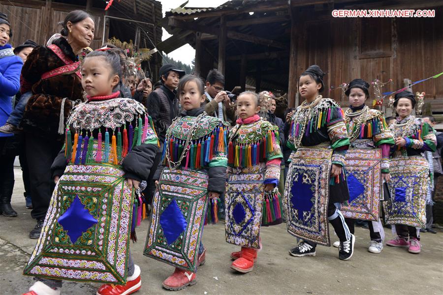 CHINA-GUIZHOU-DONG ETHNIC-NEW YEAR (CN)