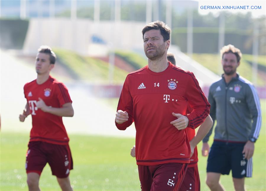 (SP)QATAR-DOHA-SOCCER-BAYERN MUNICH-TRAINING