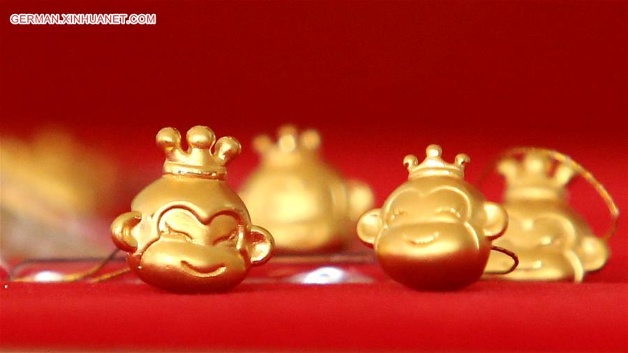 #CHINA-SHANDONG-GOLD MONKEY JEWELRY (CN)