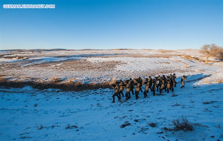 CHINA-INNER MONGOLIA-BAOTOU-FRONTIER SOLDIER (CN)