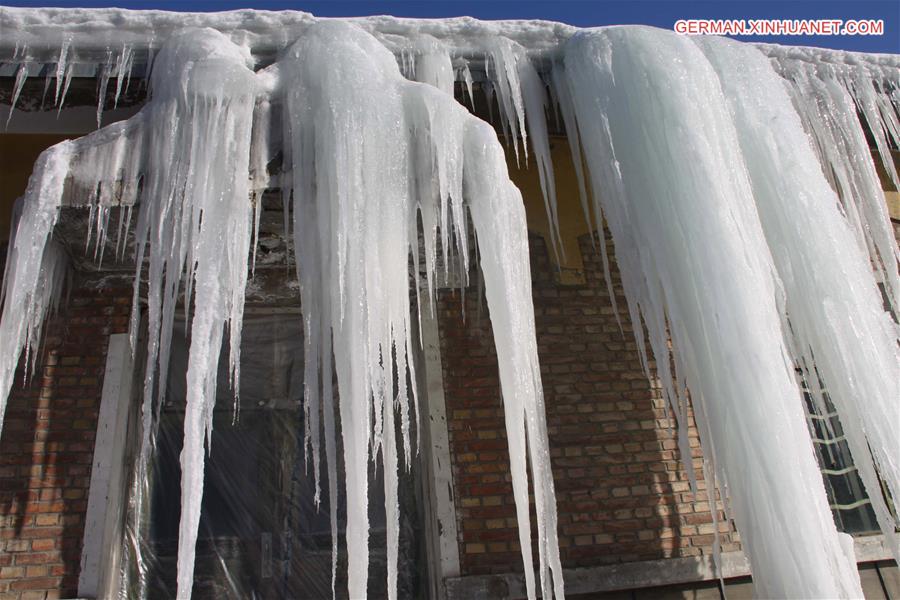 #CHINA-XINJIANG-ALTAY-MELTING SNOW-FROZEN(CN)