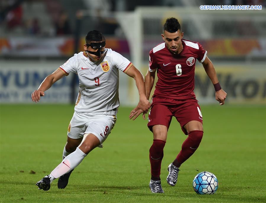 (SP)QATAR-DOHA-AFC U23-GROUP A MATCH-QATAR VS CHINA