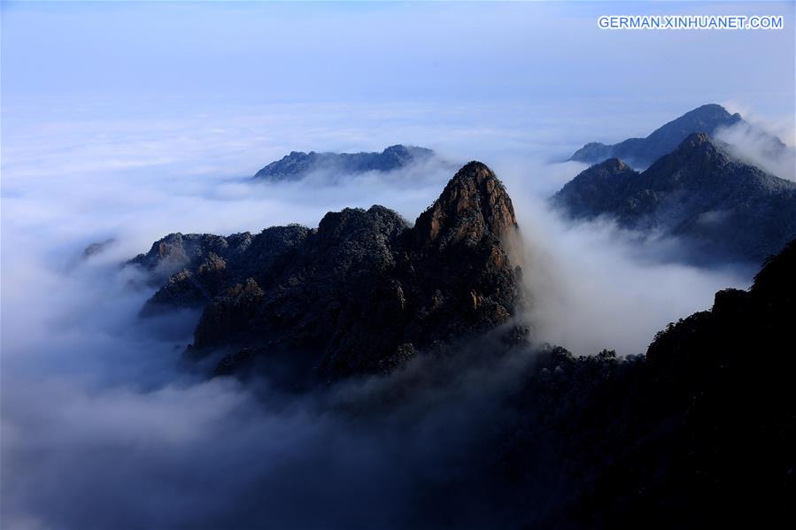 #CHINA-ANHUI-HUANGSHAN MOUNTAIN-SCENERY (CN)   