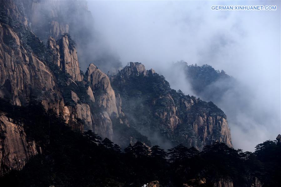 #CHINA-ANHUI-HUANGSHAN MOUNTAIN-SCENERY (CN)   