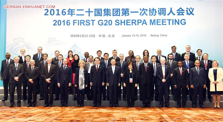 CHINA-BEIJING-YANG JIECHI-G20 SHERPA MEETING(CN)