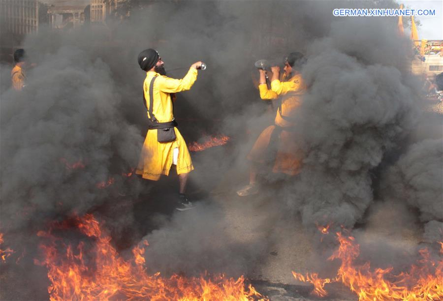 INDIA-BHOPAL-SIKH-RELIGIOUS PROCESSION