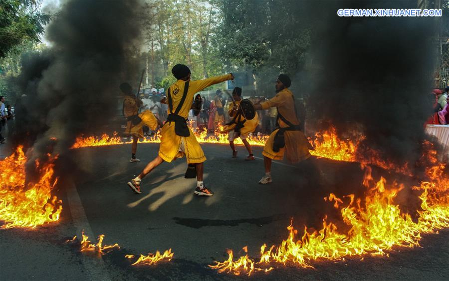 INDIA-BHOPAL-SIKH-RELIGIOUS PROCESSION