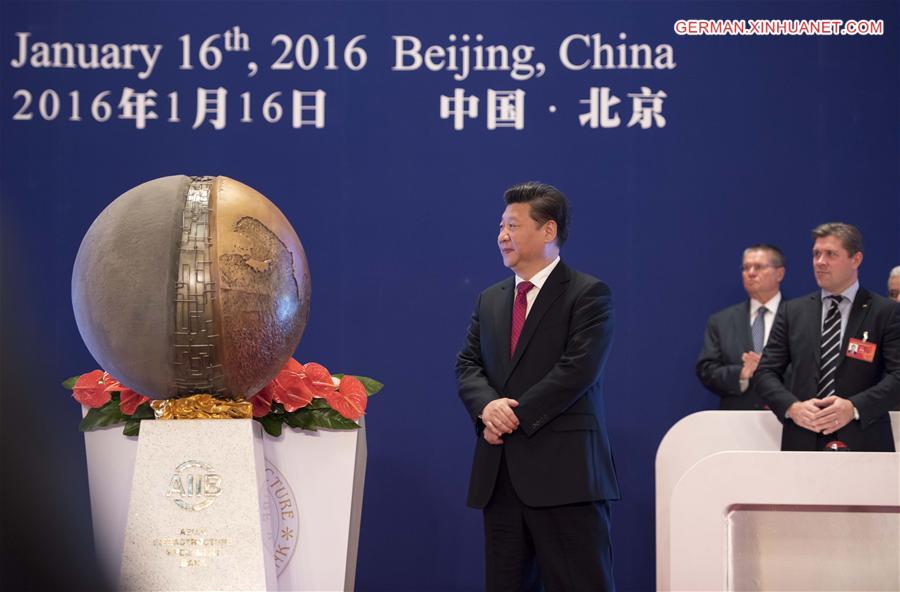 CHINA-BEIJING-XI JINPING-AIIB-OPENING CEREMONY(CN)