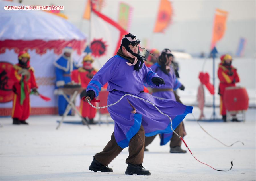 #CHINA-LIAONING-WINTER FISHING FESTIVAL (CN)