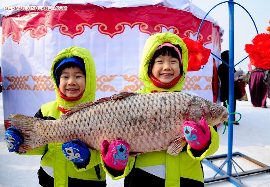 #CHINA-LIAONING-WINTER FISHING FESTIVAL (CN)