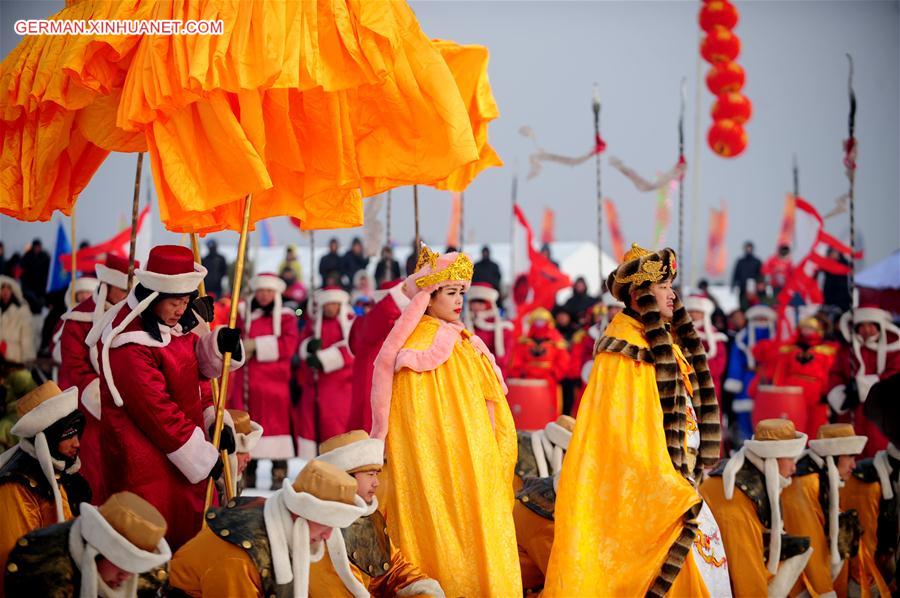 #CHINA-LIAONING-WINTER FISHING FESTIVAL (CN)