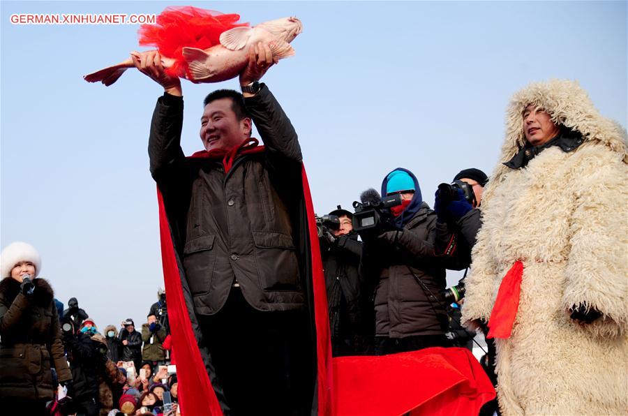 #CHINA-LIAONING-WINTER FISHING FESTIVAL (CN)