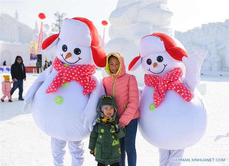 CHINA-JILIN-CHANGBAI MOUNTAIN-SNOW CARNIVAL (CN)