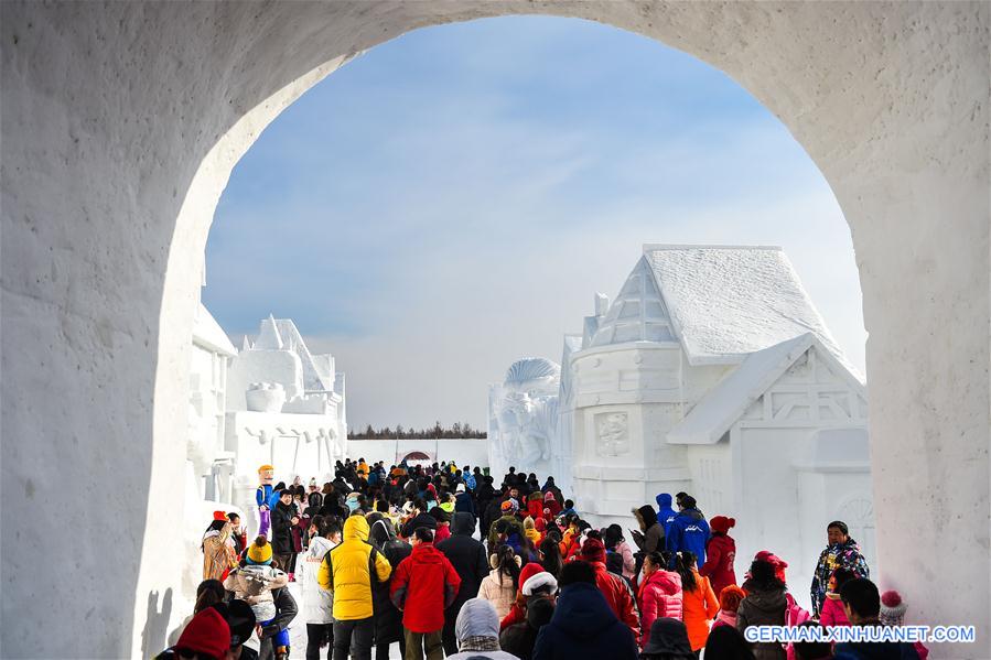 CHINA-JILIN-CHANGBAI MOUNTAIN-SNOW CARNIVAL (CN)