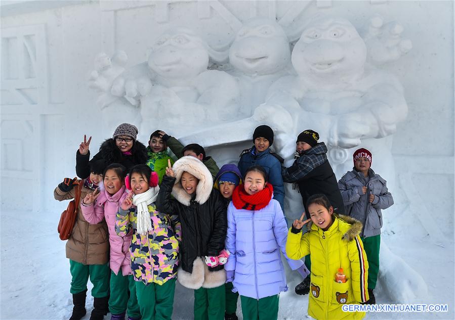 CHINA-JILIN-CHANGBAI MOUNTAIN-SNOW CARNIVAL (CN)