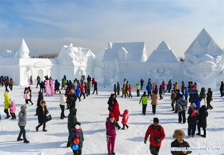 CHINA-JILIN-CHANGBAI MOUNTAIN-SNOW CARNIVAL (CN)