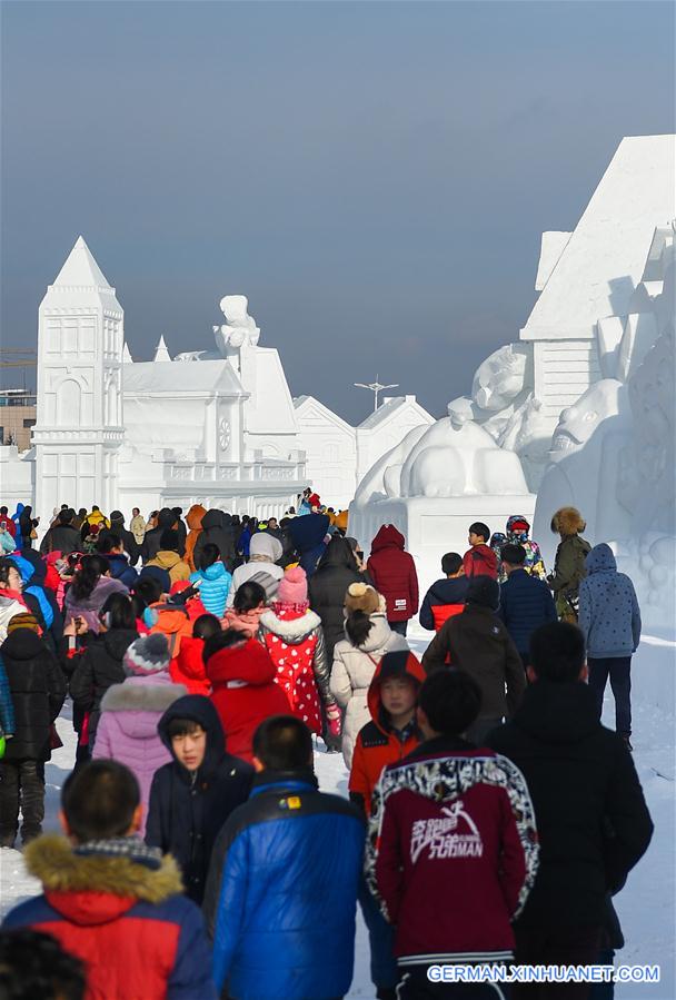 CHINA-JILIN-CHANGBAI MOUNTAIN-SNOW CARNIVAL (CN)