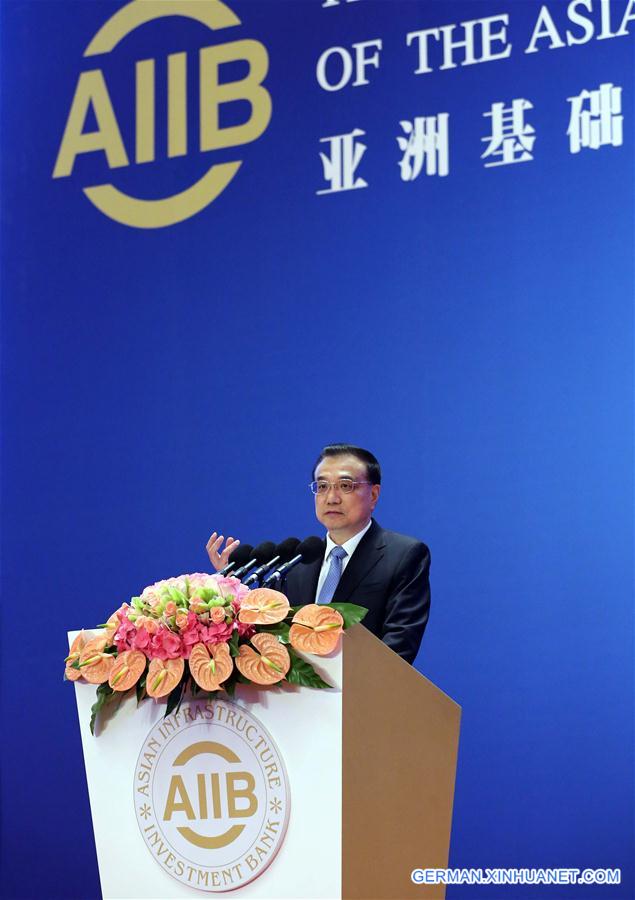 CHINA-BEIJING-LI KEQIANG-AIIB (CN)