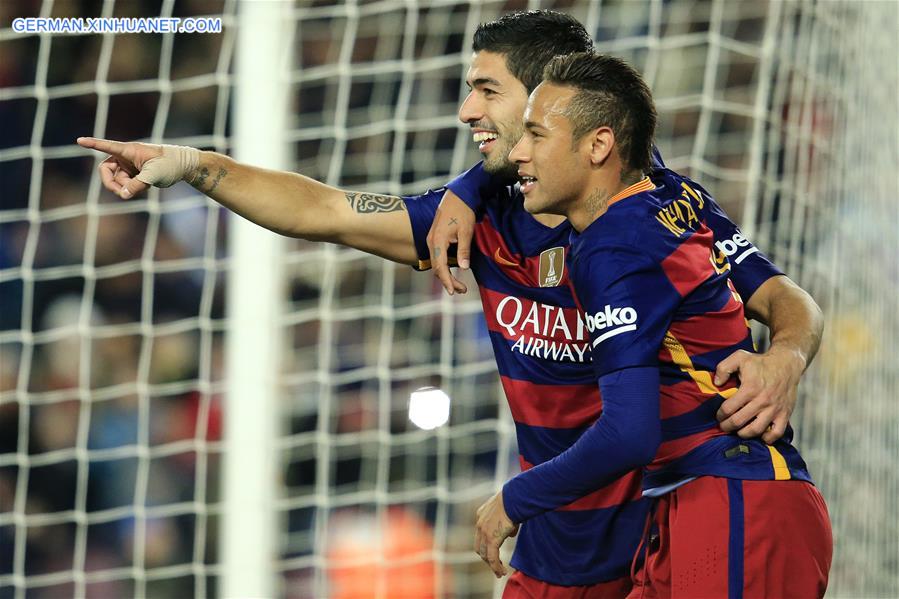 (SP)SPAIN-BARCELONA-SOCCER-LIGA-BARCELONA VS. BILBAO