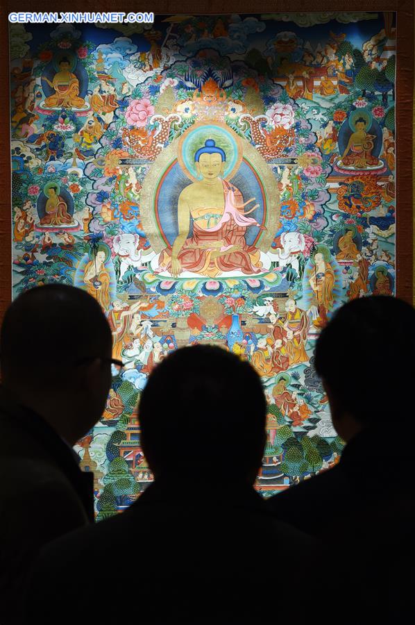 CHINA-LANZHOU-ART-THANGKA-SHOW (CN)