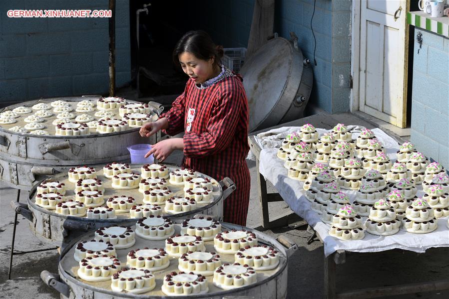 #CHINA-SHANDONG-LIAOCHENG-FLOWERY CAKES (CN)