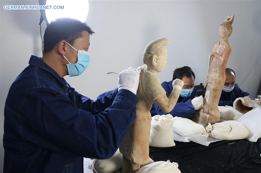 #CHINA-GANSU-DUNHUANG-CULTURAL RELICS RESTORATION (CN)