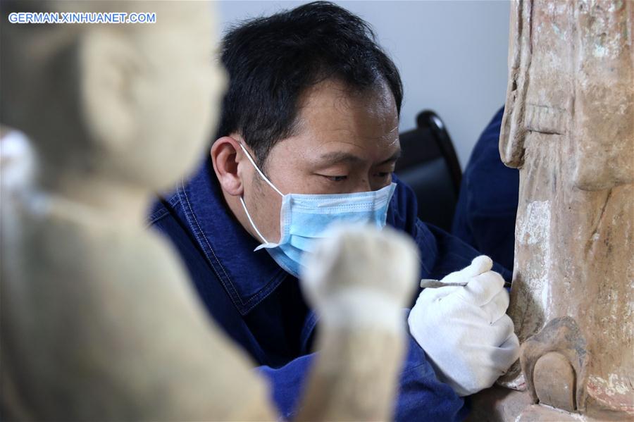 #CHINA-GANSU-DUNHUANG-CULTURAL RELICS RESTORATION (CN)