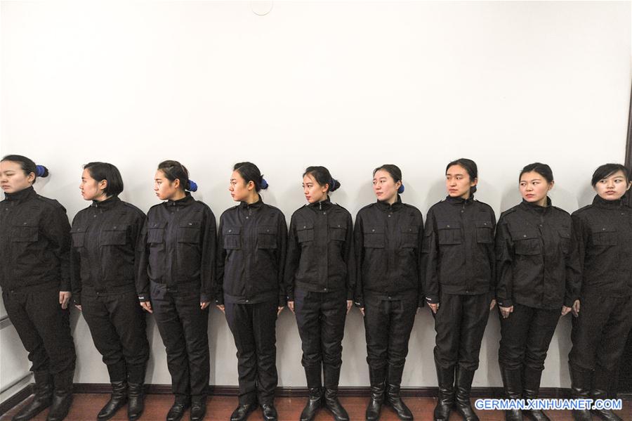 CHINA-HEILONGJIANG-HARBIN-FEMALE PATROL AUXILIARY POLICE (CN)