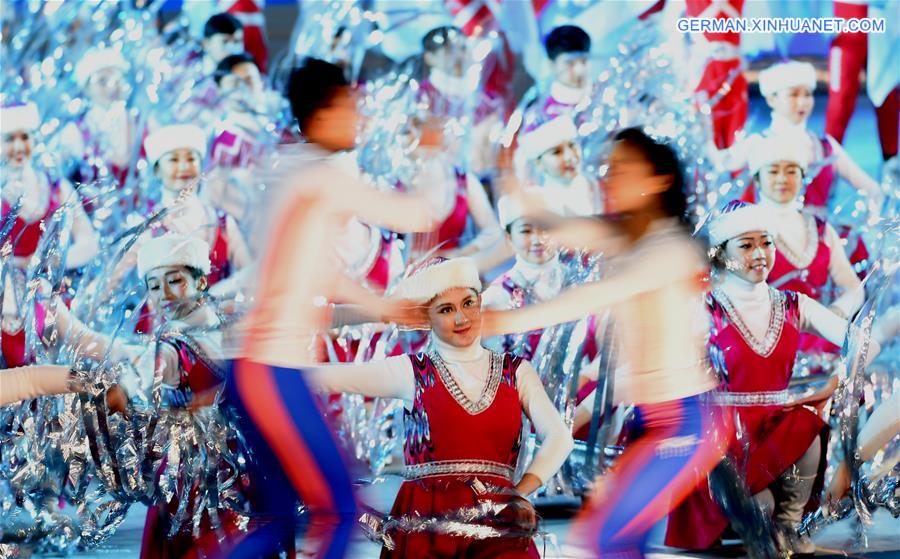 (SP)CHINA-XINJIANG-URUMQI-CHINESE NATIONAL WINTER GAMES-OPENING CEREMONY (CN)