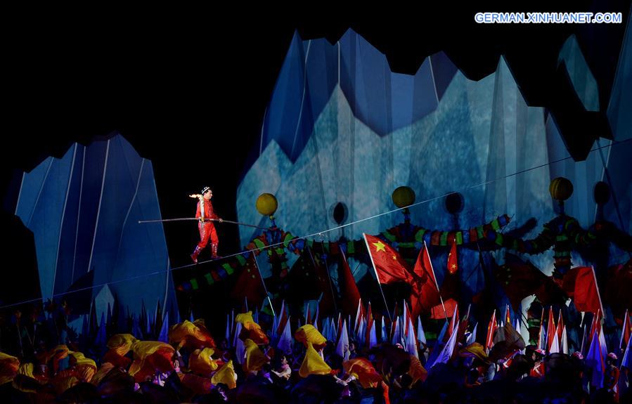 (SP)CHINA-XINJIANG-URUMQI-CHINESE NATIONAL WINTER GAMES-OPENING CEREMONY (CN)