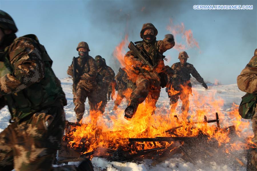 #CHINA-XINJIANG-FRONTIER SOLDIERS-TRAINING (CN)