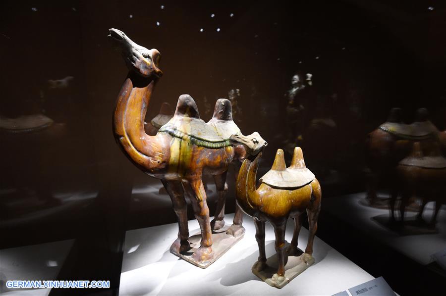 CHINA-HENAN-THREE-COLORED GLAZED POTTERY-EXHIBITION (CN)