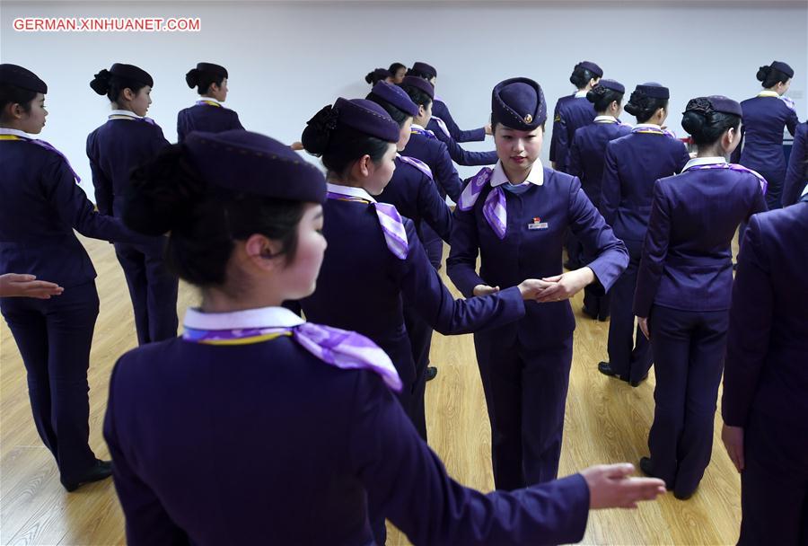 CHINA-ZHEJIANG-HIGH-SPEED RAILWAY-ATTENDANT-TRAINING (CN)