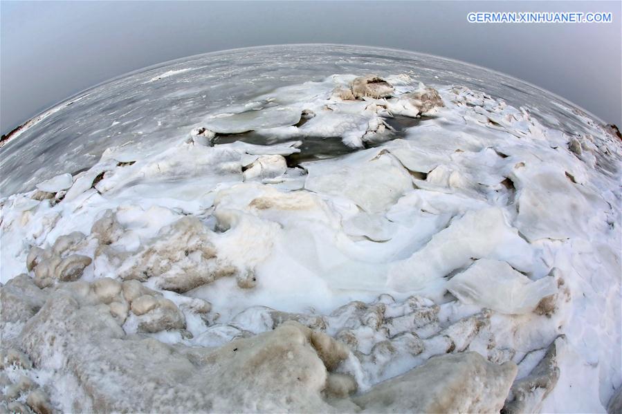 CHINA-HEBEI-QINHUANGDAO-SEA ICE (CN)