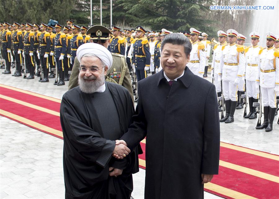 IRAN-TEHRAN-CHINA-XI JINPING-VISIT 