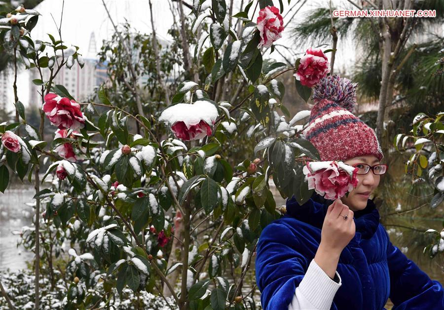 CHINA-KUNMING-SNOW-FLOWER(CN)