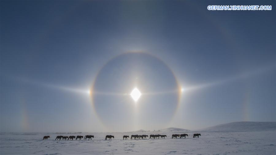 #CHINA-INNER MONGOLIA-HEXIGTEN BANNER-SNOW SCENERY (CN)