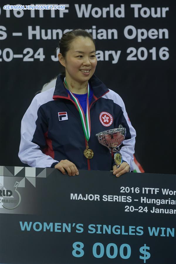 (SP)HUNGARY-BUDAPEST-ITTF-TABLE TENNIS-WORLD TOUR-HUNGARY OPEN