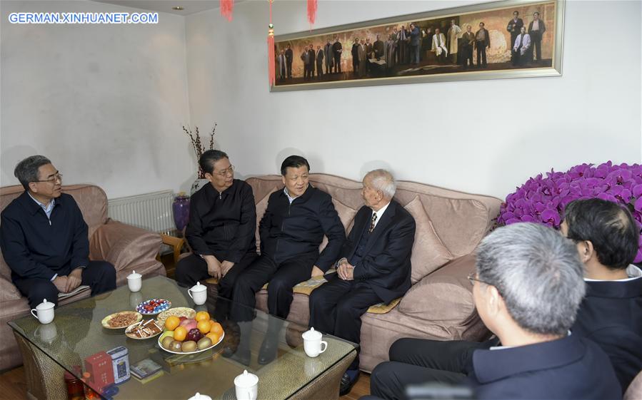 CHINA-BEIJING-LIU YUNSHAN-SCIENTISTS-VISIT(CN)