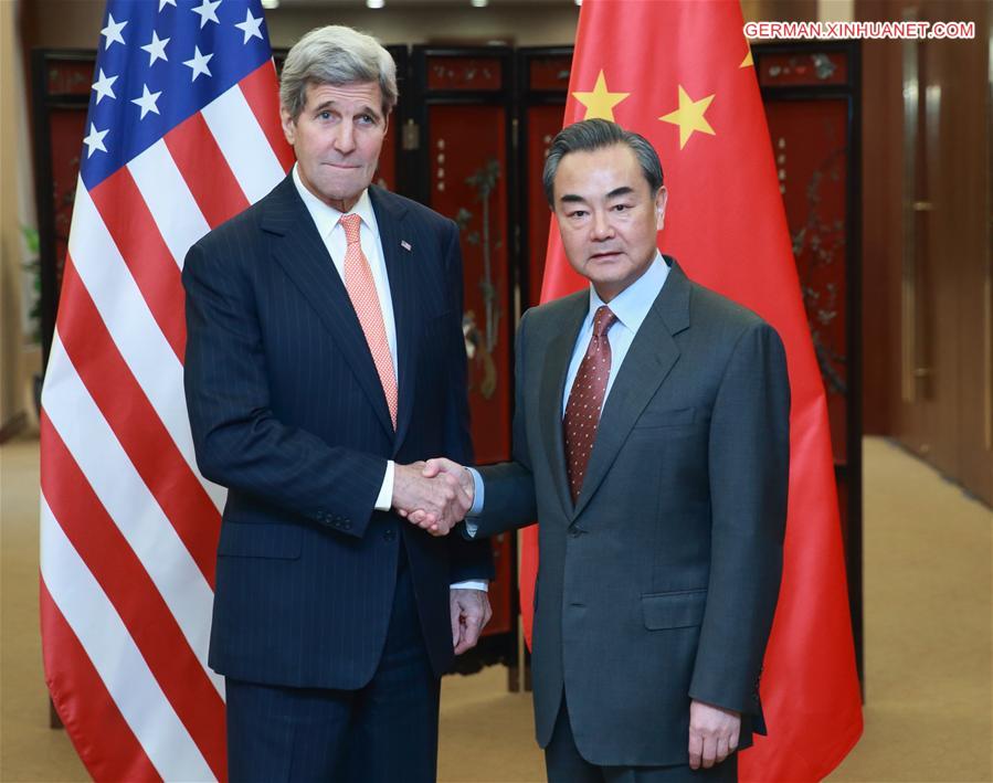 CHINA-US-WANG YI-KERRY-TALKS (CN)