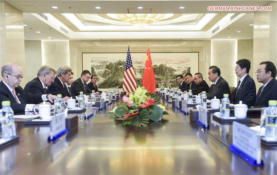 CHINA-US-WANG YI-KERRY-TALKS (CN)