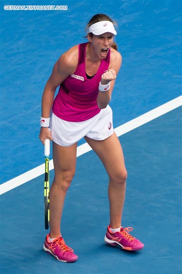 (SP)AUSTRALIA-MELBOURNE-TENNIS-AUSTRALIAN OPEN-WOMEN'S SINGLES-QUARTERFINAL