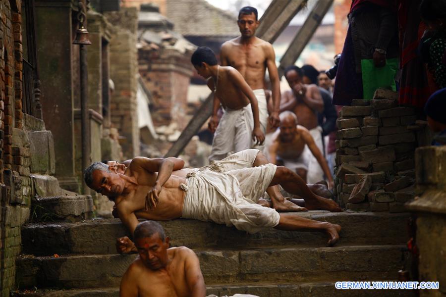 NEPAL-BHAKTAPUR-MADHAV NARAYAN FESTIVAL