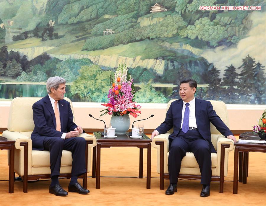 CHINA-US-XI JINPING-KERRY-MEETING (CN) 