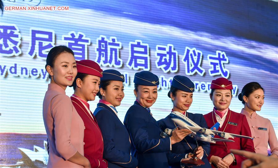 CHINA-SHENZHEN-NEW FLIGHT-AUSTRALIA (CN)